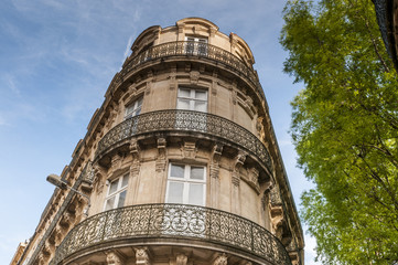 Fototapeta na wymiar Mansion of Avenue Foch w Montpellier
