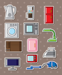 home appliances stickers