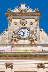 Town Hall Building. Ostuni. Puglia. Italy.