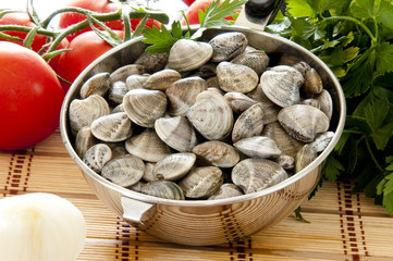 clams - vongole