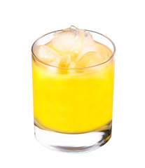 freshly squeezed orange juice - isolated