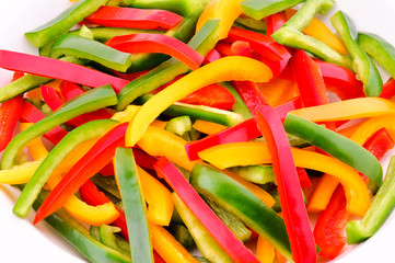 Peppers slices