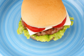 Mini cheese burger
