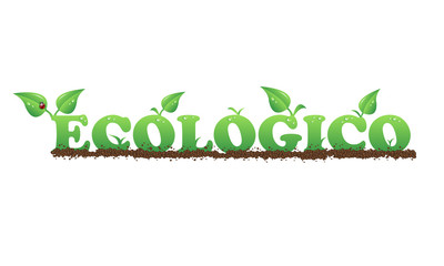 Fototapeta premium Eco Ecologico