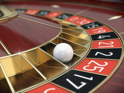 Casino Roulette - 3d render