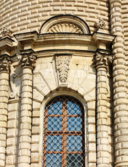 Construction of the seventeenth century in baroque style (detail