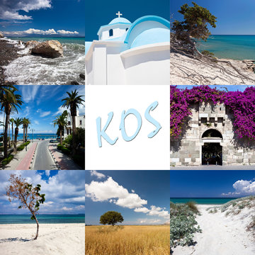 Kos, collage