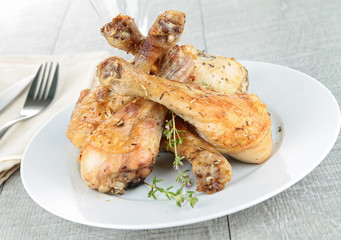 grilled drumsticks