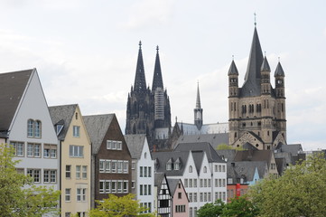 Fototapeta premium Köln Altstadt