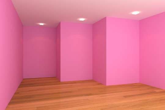 Pink Empty Room