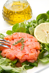 tartara di salmone