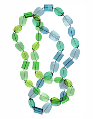green beads
