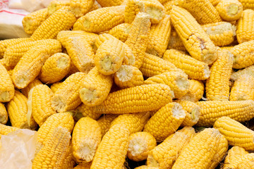 Mais, auf dem Bauernmarkt