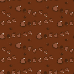 coffee seamless ornament