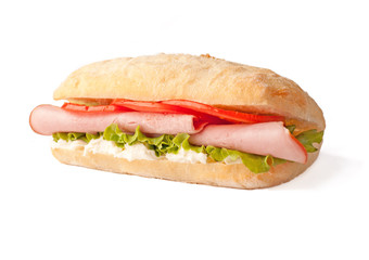 Sandwich with bacon