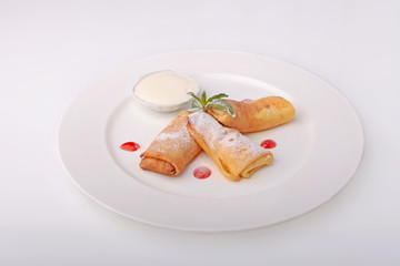 Pancakes with cheese