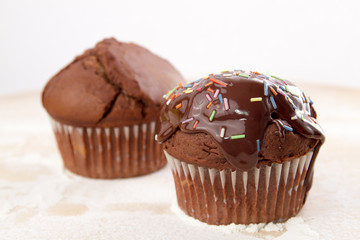 schoko- muffin