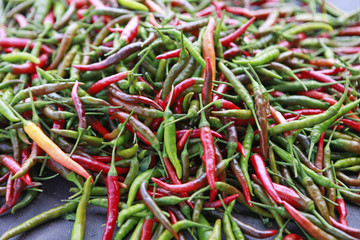 hot peppers