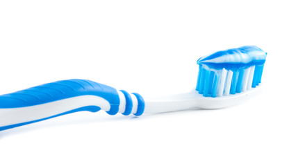 Dental brush and with paste