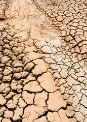 Extremely dry mud