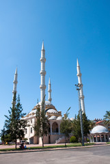 Fototapeta na wymiar Meczet w miejscowości Manavgat. Turcja.