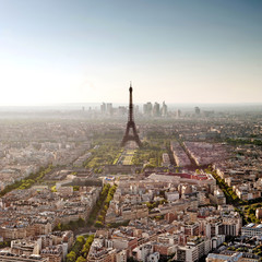 La Tour Eiffel depuis la tour montparnasse - Paris - France