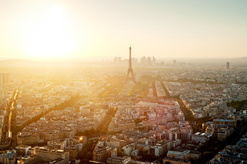 La Tour Eiffel depuis la tour montparnasse - Paris - France