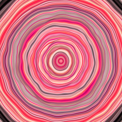 3d wobbly tube green abstract backdrop