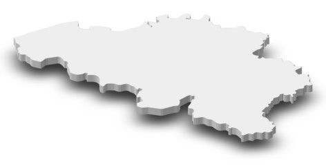 Map of Belgium