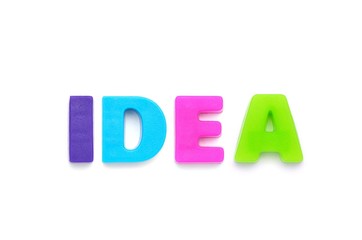 アルファベット　IDEA