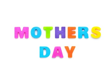 アルファベット　MOTHERS DAY