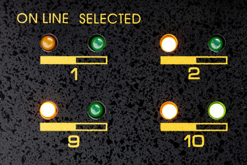 Obraz premium LED KVM Switch