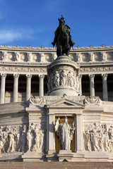 Fototapeta na wymiar Vittoriano in Rome