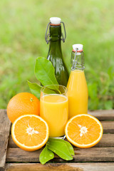 Frischer Orangensaft