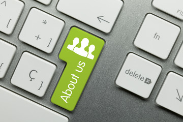 About us keyboard © momius