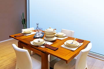 Modern dinning