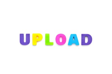 アルファベット　UPLOAD