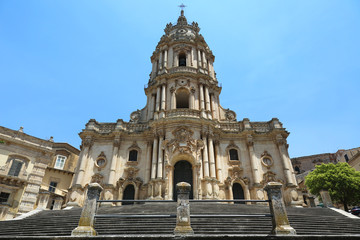 Fototapeta na wymiar Cathedral of St George Modica