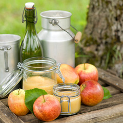 Erntezeit, Apfelkompott