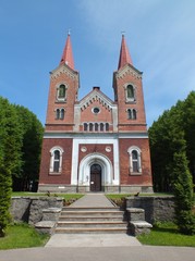 Fototapeta na wymiar St. Martin's lutheran church (Riga, Latvia)