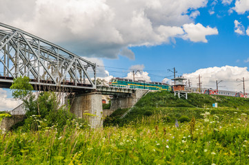 The railway bridge