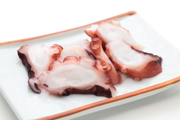 Sashimi, Slices of octopus