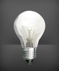 Lightbulb, vector