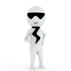 3d small people saying all the best