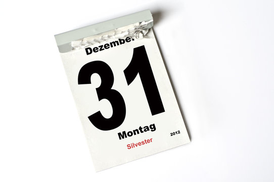 31. Dezember 2012