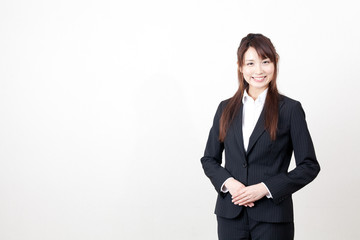 a portrait of asian businesswoman