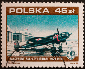 francobollo Polonia