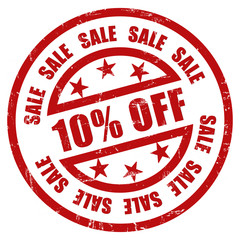 Sternen Stempel rot grunge rt SALE 10% PFF