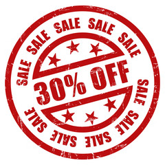 Sternen Stempel rot grunge rt SALE 30% PFF