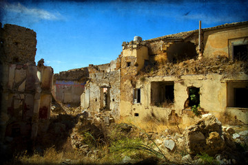 Building collapse, destruction, earthquake